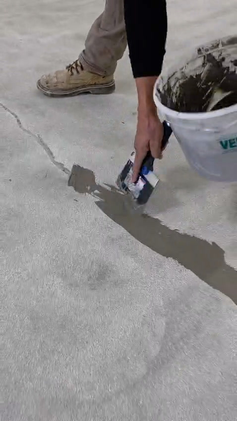 Concrete crack repair